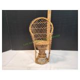Wicker Doll Chair