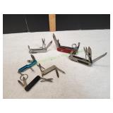 (5) Swiss Army Knives & More