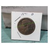 1971-D Eisenhower Dollar