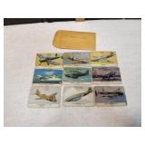 Vtg 1944 Leaf Card-O Aero planes Trading Cards