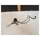 Mini Keychain Custom Damascus Axe