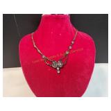 Vtg Rhinestone Necklace