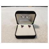 Kay Jewelers Amethyst Earrings