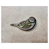 Vtg Neiman Marcus Silver-Tone Dove Brooch