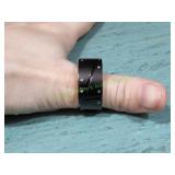 Inox Black & Stainless Steel Band, Sz 13