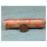 Roll of 1958D Wheat Pennies