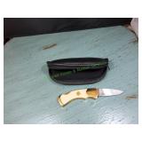 Franklin Mint Grizzly Bear Pocket Knife