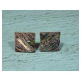 Vtg Sterling Silver Cufflinks