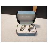 Geneva Classic Collection His&Her Quartz Watch Set