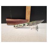 Damascus Fixed Blade Knife