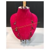 Sweet Romance Victorian Shoe Charm Necklace