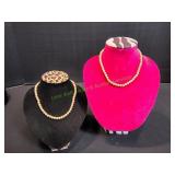 (2) Beaded Necklaces