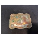 1982 Texas High Riders Team Belt Buckle