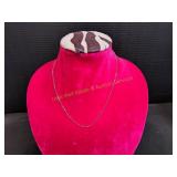 18" Sterling Silver Necklace