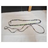 (2) Beaded Necklaces