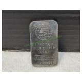 Engelhard 1 Troy Oz .999+ Fine Silver Bar
