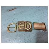 (3) Belt Buckles
