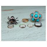 (7) Vtg Rings