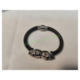 Skull Head Bangle Bracelet