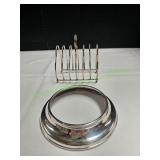 Silver-Plated Toast Rack & More