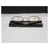 Vtg Swarovski Crystal Dazzle Reading Glasses
