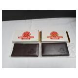(2) Thunder Valley Casino Leather Wallets
