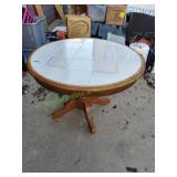 Round Fixed Slate Table