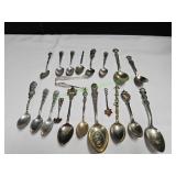 Vtg Souvenir Spoons & More