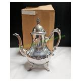 Vtg Sheridan Silverplate Teapot