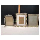 (3) Photo Frames