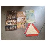 Vtg License Plates & More
