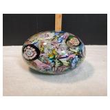 Vtg Millefiori End of Day Murano Glass