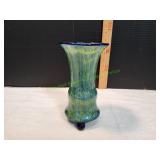 Vtg 7.75" Handblown Vase