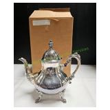 Vtg Sheridan Silverplate Teapot