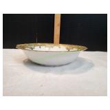 Vtg 9.5" Hand-Painted Nippon Porcelain Bowl