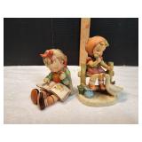 Hummel Book Worm & Stauffer Barnyard Frolics