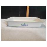 Vtg Corning Ware Blue Cornflower 2qt Baking Dish