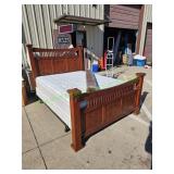 Wood Bed Frame, Queen