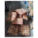 Box of Chair Cushions