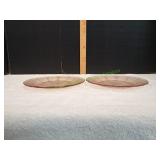 (2)Jeannette Cherry Blossom Pink Depression