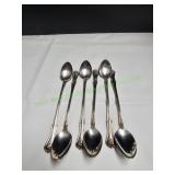 (6) Silver-Plated Tea Spoons