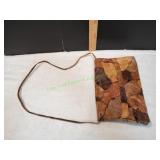 Vtg Anthony Paul Leather Clutch