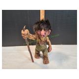 Vtg Nyform Troll w/ Walking Stick