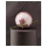 Pink & White Swirl Super Jumbo Marble