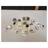 Vtg Locomotives & More Hat Pins