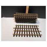 LGB G-Scale Straight Train Track Sections, 14ct