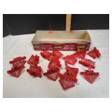 LGB Red Toy Train Cowcatchers / Plows