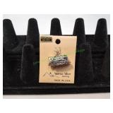 Sterling Silver Locomotive Engine Charm