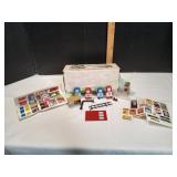 Vtg Service Station Train Set