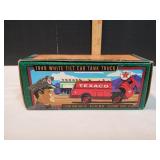 Vtg Ertl 1949 White Tilt Cab Texaco Tank Truck